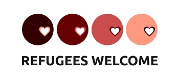 Schrift refugees welcome&nbsp;&copy;&nbsp;pixabay.com