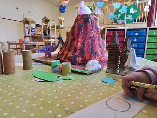 Kindertagesstätte „Landkinder“ in Vahlde - Dino-Projekt Kindertagesstätte „Landkinder“ in Vahlde - Dino-Projekt © Samtgemeinde Fintel